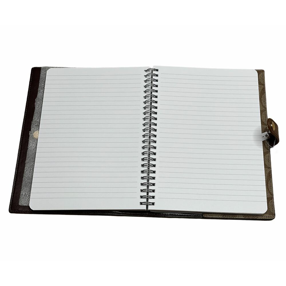 Coach Notebook in Signature Canvas  Lined Pages - Picture 4 of 7